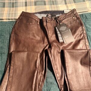 Metallic Purple Harley Davidson Pants